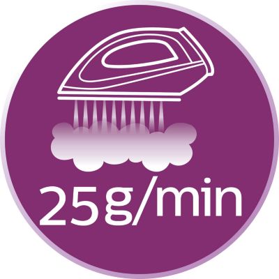 قدرت پاشش بخار 25g